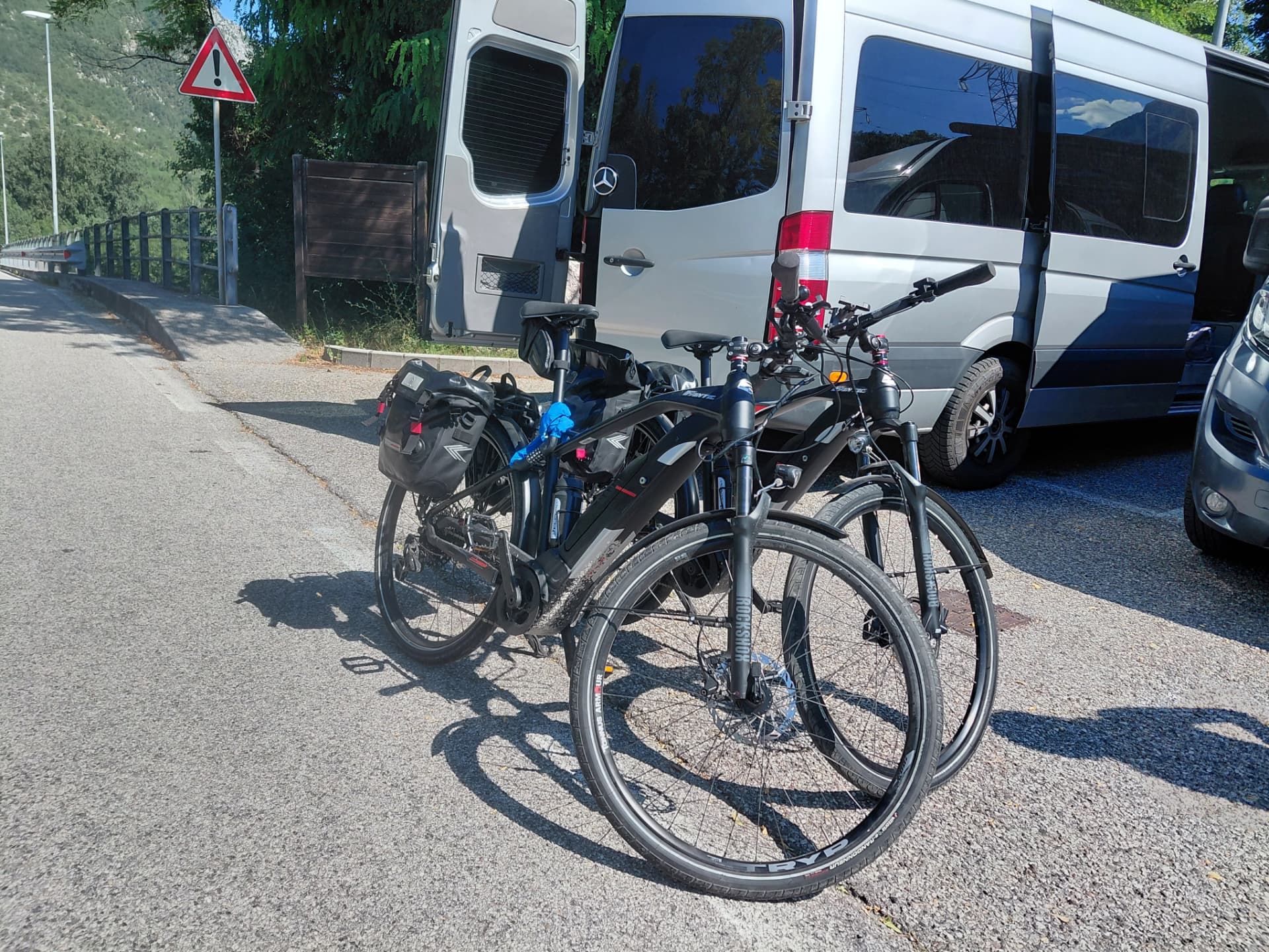 Sprinter con e-bike