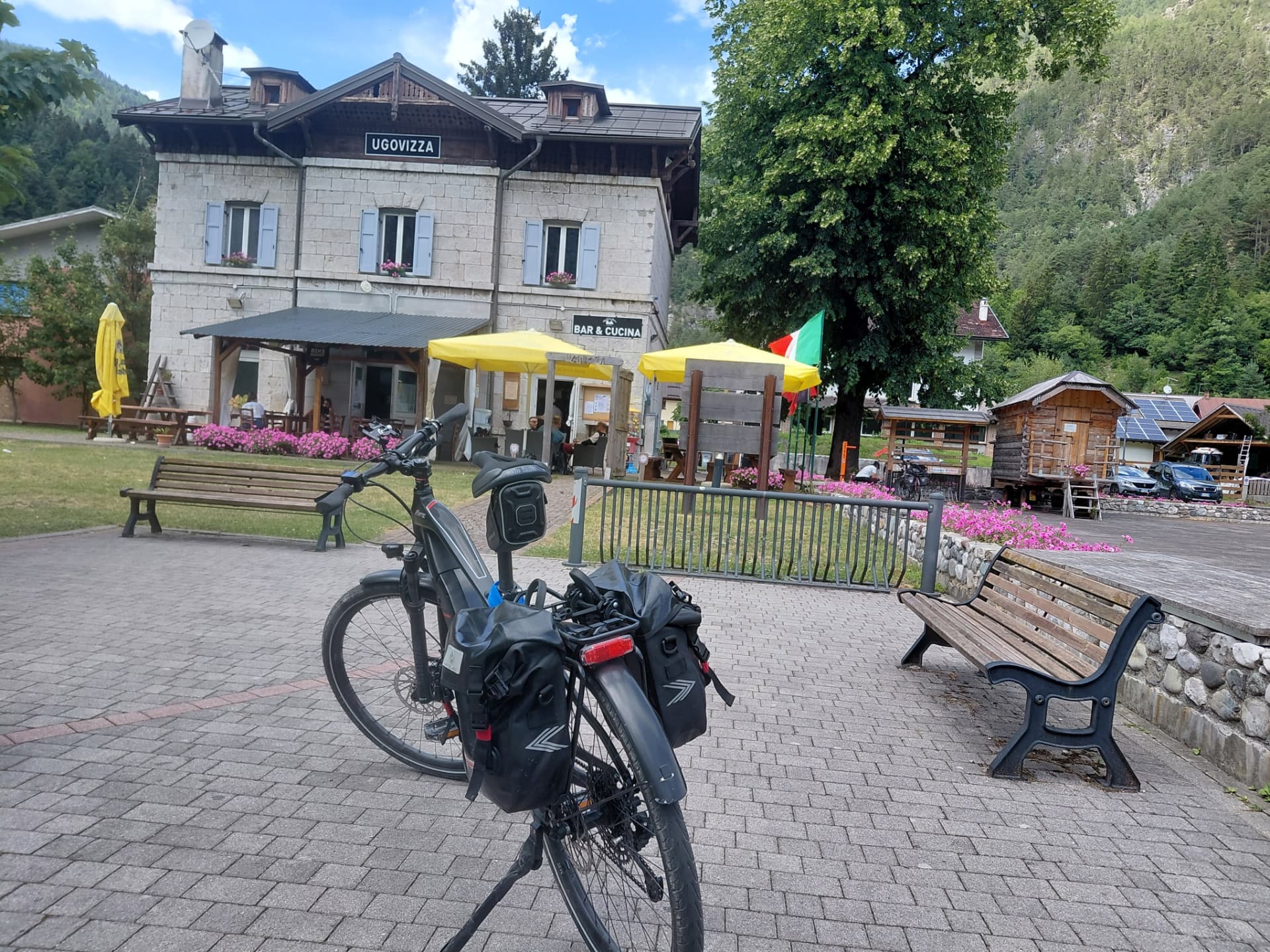 E-bike Fantic in sosta