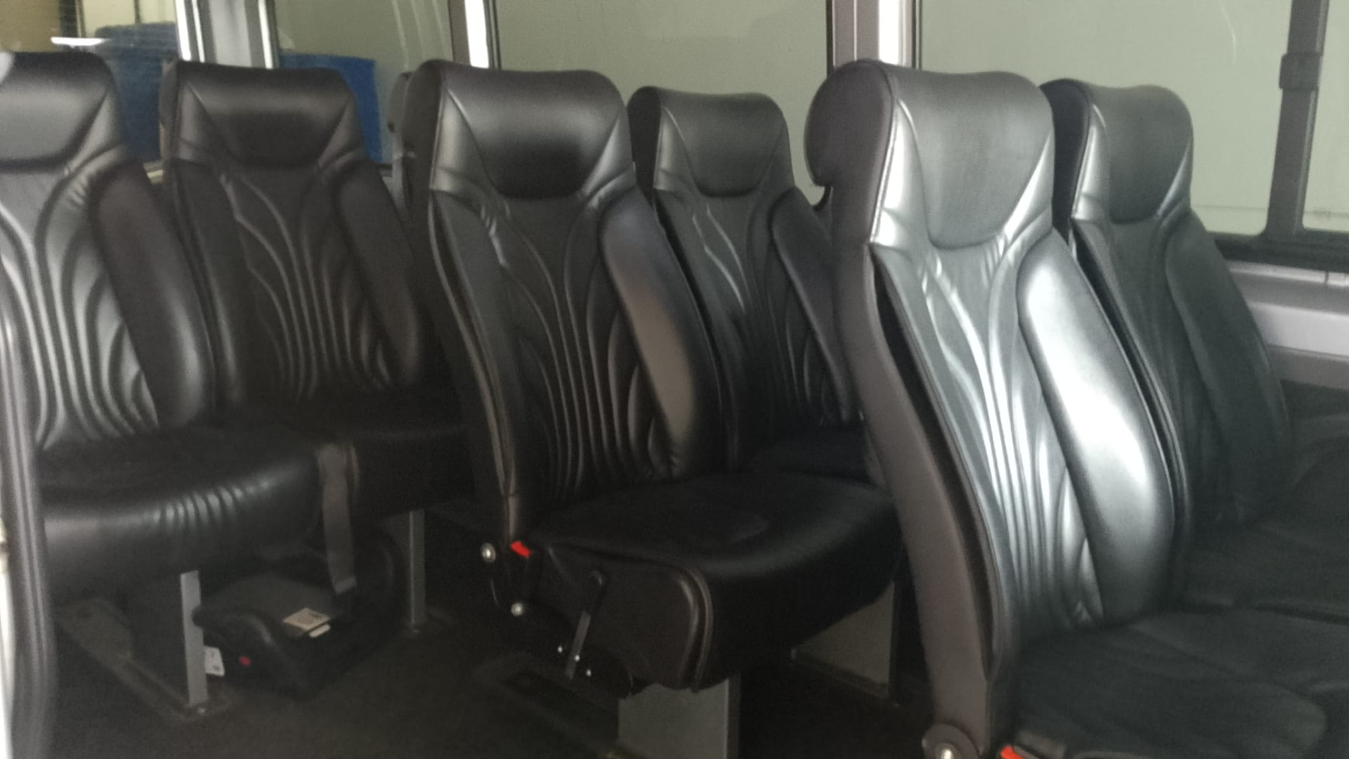 Interni del minivan
